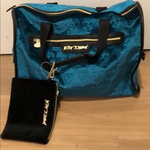 Betsey Johnson weekender bag